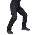 TACVASEN Men Military Pants With Knee Pads Airsoft Tactical Cargo Pants Army Soldier Combat Pants Trousers Paintball Clothing