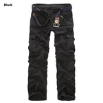 2020High Quality Men's Cargo Pants Casual Loose Multi Pocket Military Pants Long Trousers for Men Camo Joggers Plus Size 28-40