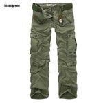 2020High Quality Men's Cargo Pants Casual Loose Multi Pocket Military Pants Long Trousers for Men Camo Joggers Plus Size 28-40