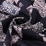 Sale Women Fashion Skull Printed Chiffon Kimono Coat Female 2020 Summer Casual Flare Sleeve Chiffon Cardigan Lady Daily Wear D30