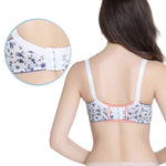 Floral Print PusY Up Lace Bralette B Cup Bra Women Wireless Bras Sexy Luxurious Ladies Lingerie Brassieres Intimates 75-95B Y5